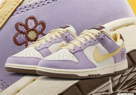 nike dunks lila|Nike dunk lilac bloom.